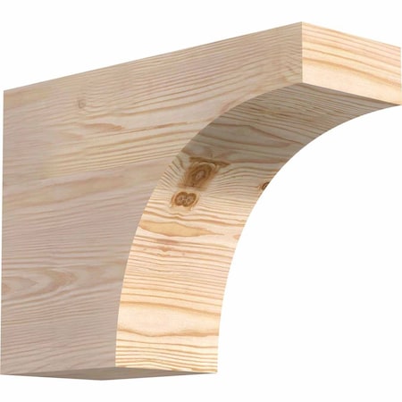 Ekena Millwork Huntington Smooth Rafter Tail, Douglas Fir, 5 1/2"W x 12"H x 16"L RFT06X12X16HUN00SDF